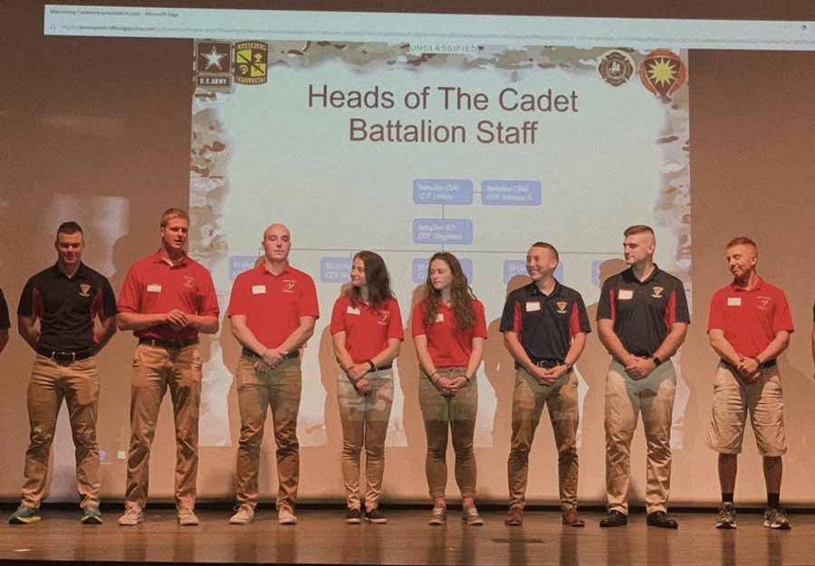 Current Fighting Saints Battalion Staff.