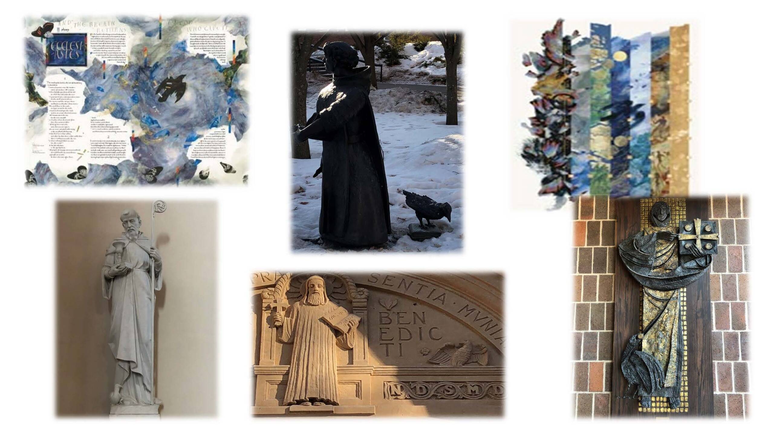 Raven images at CSB/SJU