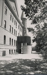 south side, facing northeast