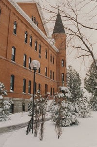 south side, facing northeast