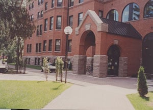 New entrance.