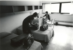 Aurora Dorms two students