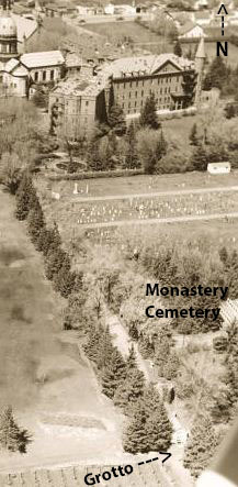 Overhead view of Grotto