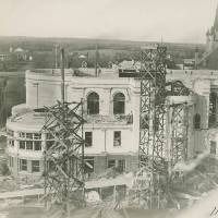 Completion of the inner walls of Sacred Heart Chapel
