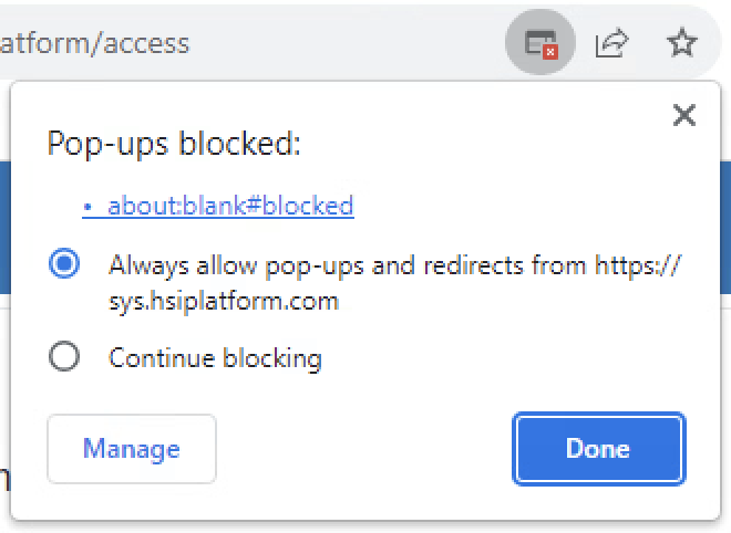 edge popup