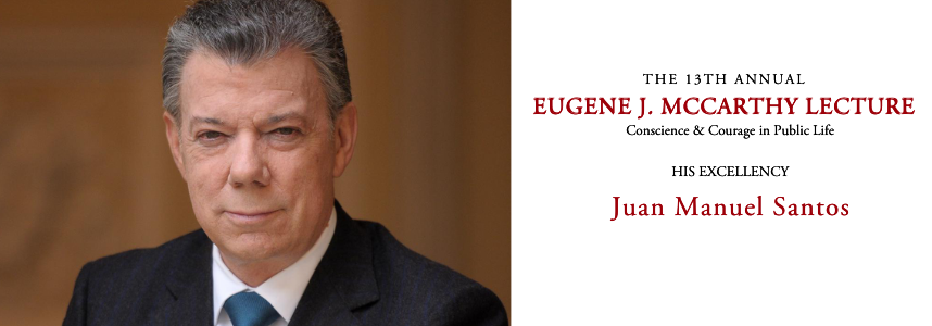 The 13th Annual Eugene J. McCarthy Lecture