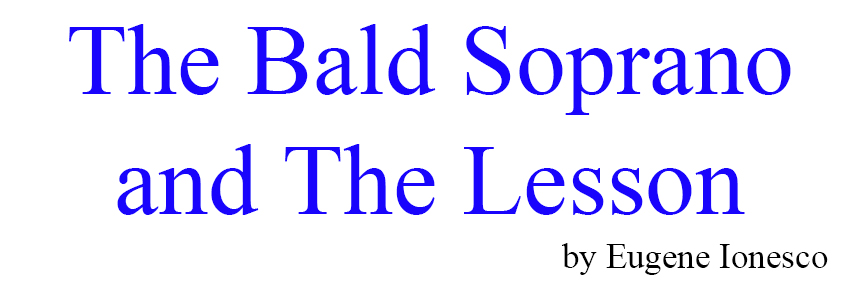 The Bald Soprano and The Lesson 