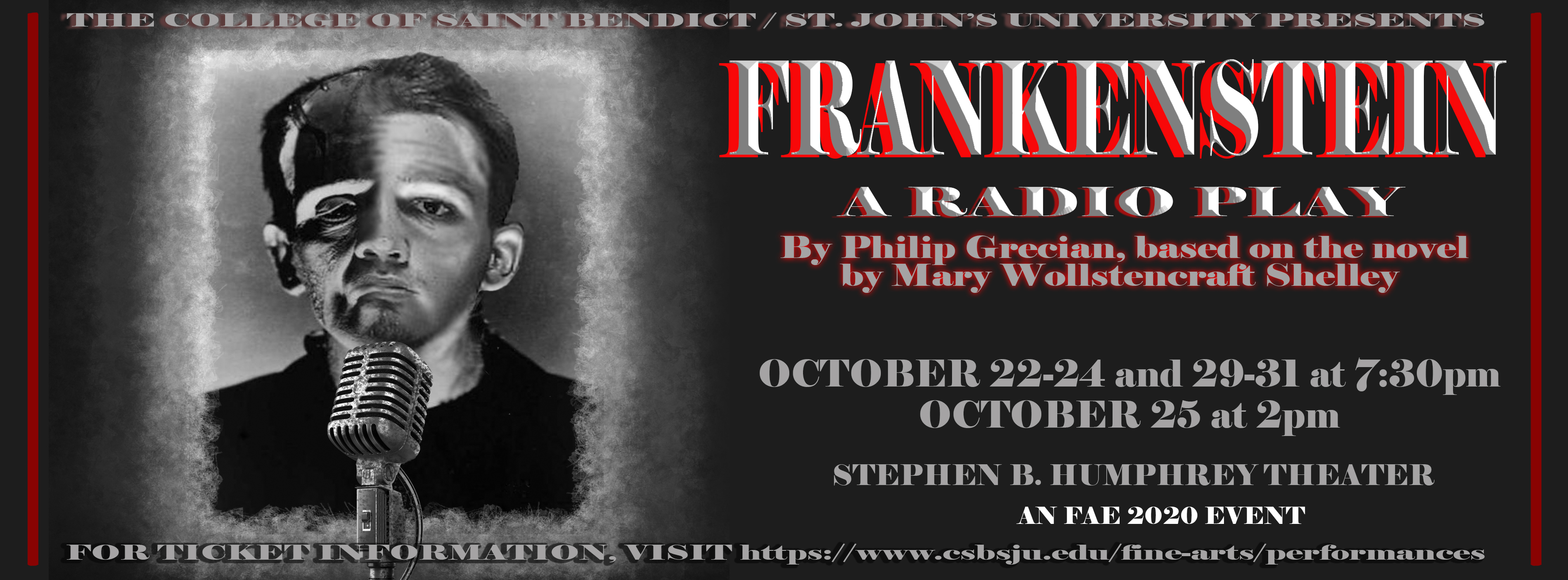 Theater Department: Frankenstein: A Radio Play