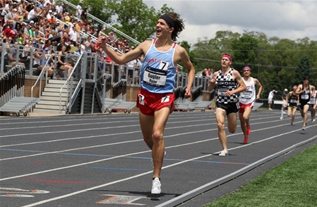Photo of Ryan Bugler running