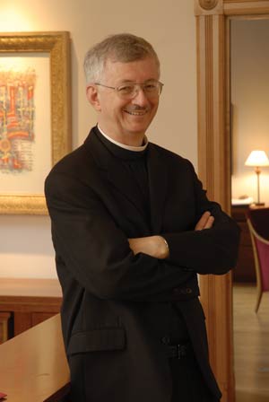 Br. Dietrich Reinhart, president of Saint John's University, has been diagnosed with metastatic melanoma in his lungs.