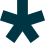 teal asterisk