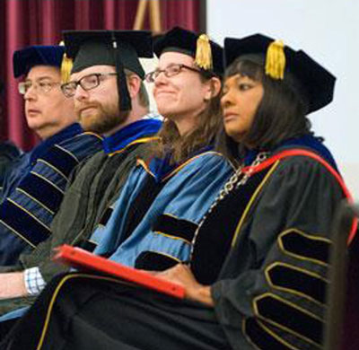 Image of Past President Mary Dana Hinton being inducted as an Honorary Member