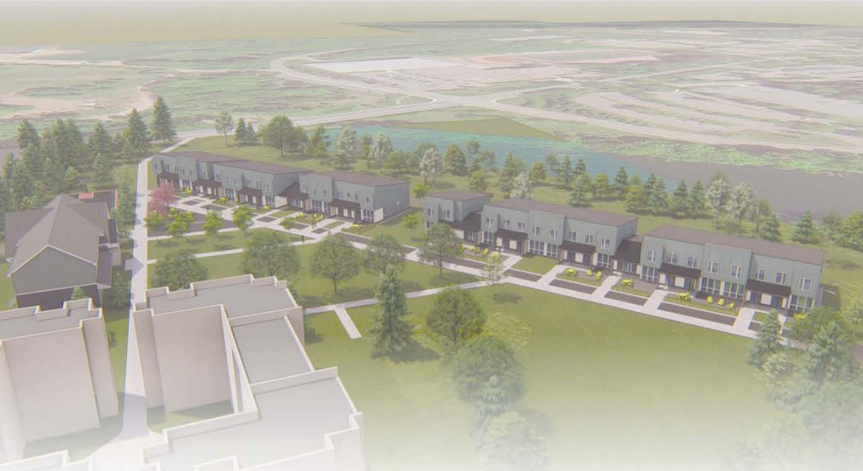 Seton Townhomes and Flynntown Bridge | SJU Archives