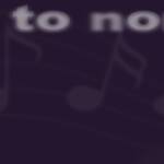 Dark image depicting the words "next to normal" in a blurred font at the top, with musical notes in the background. A small, abstract house with one illuminated window is on the right.
