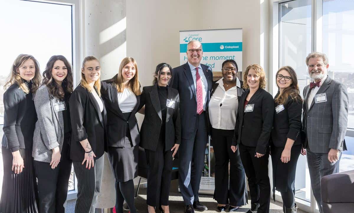 CSB and SJU participants at event