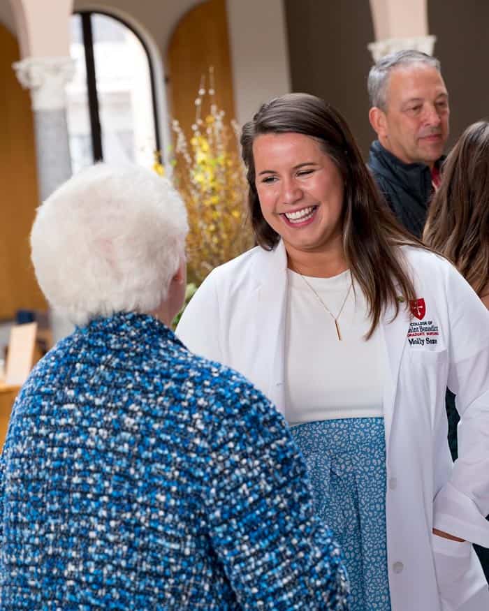 Molly Sexe gets her white coat