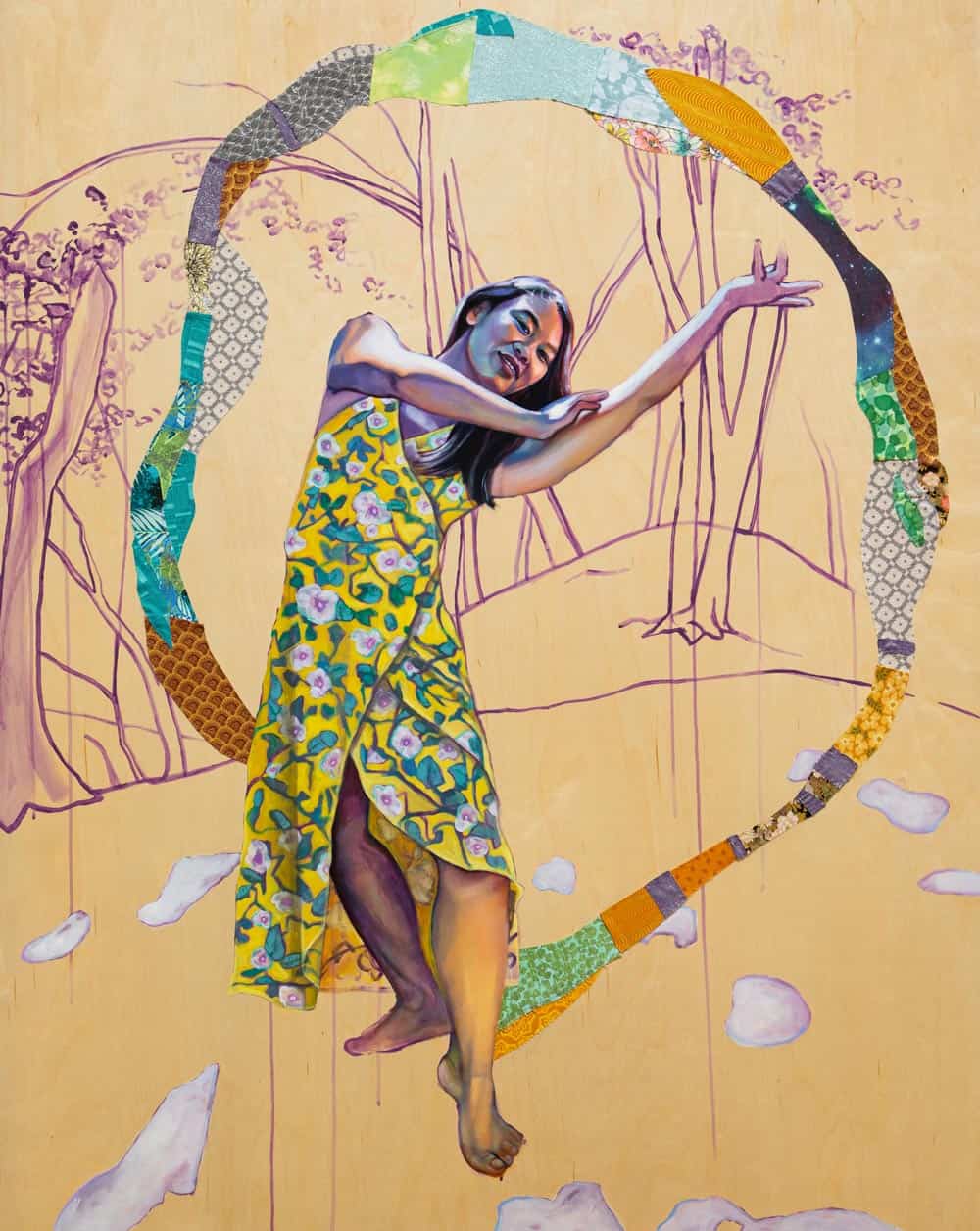 A portrait by Leslie Barlow