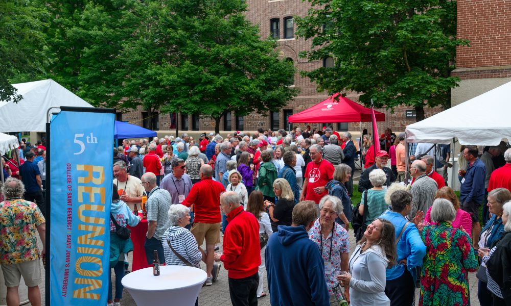 Benedictine values in action: CSB and SJU recognize outstanding alums at Reunion