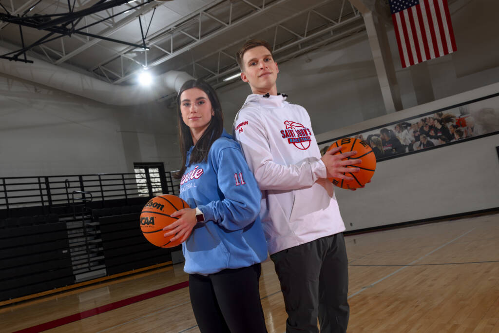 CSB’s Jonas, SJU’s Vaughn end careers as top 3-point shooters in each program’s history