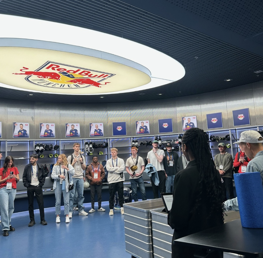Students from CSB and SJU recently got an up-close look at sports marketing in Germany.