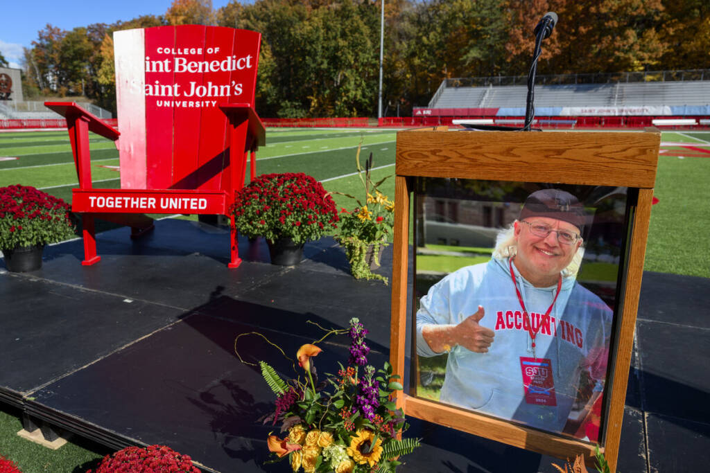CSB and SJU community join family and friends to honor ‘Boz’