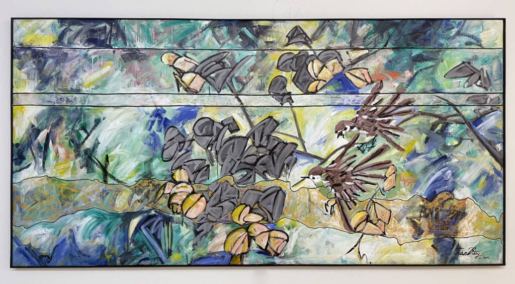 Work from Burmese artists donated to permanent collection at CSB go on display